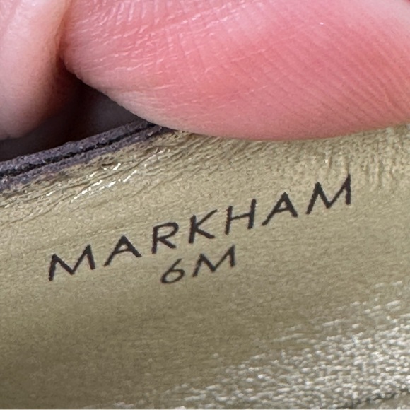 Audrey Brooke ♥️Brown Markham 2.5 in Heel Sz 6M - Picture 4 of 12